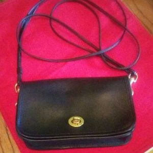 Vintage Coach Leather Handbag